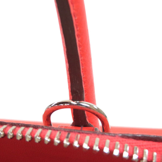 HERMES Handbag Epsom Red Bolide 27 SilverMetal Women Used Authentic