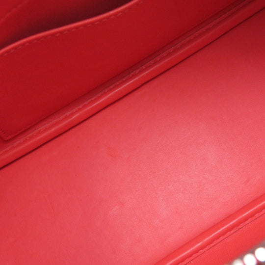 HERMES Handbag Epsom Red Bolide 27 SilverMetal Women Used Authentic