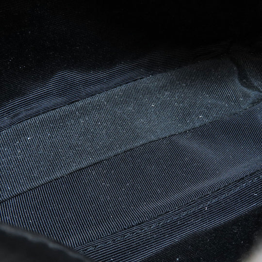 CELINE Handbag Satin black Mini boogie bag