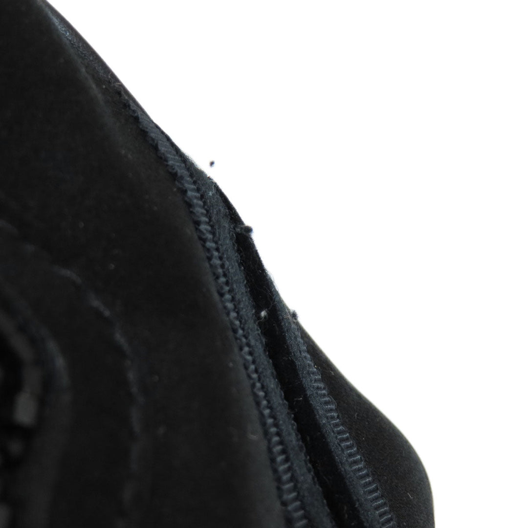CELINE Handbag Satin black Mini boogie bag