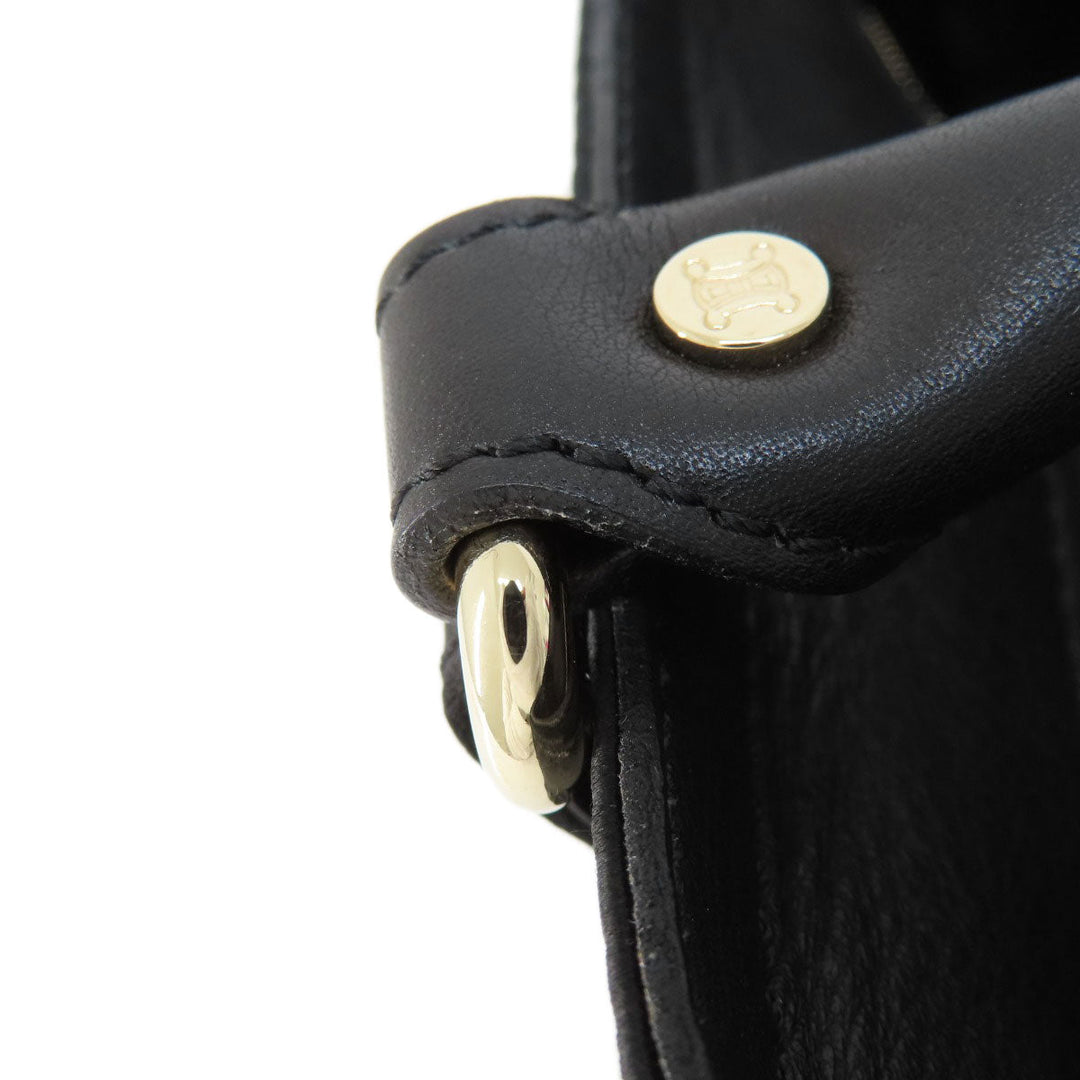 CELINE Handbag Satin black Mini boogie bag