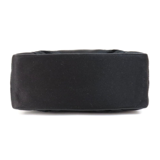 CELINE Handbag Satin black Mini boogie bag