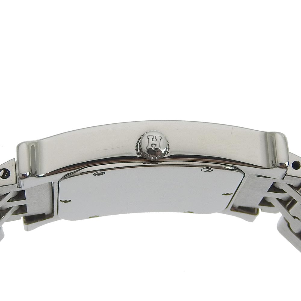 HERMES Watches Quartz HH1.510 Stainless Steel Silver H watch Silver dial Women Used Authentic