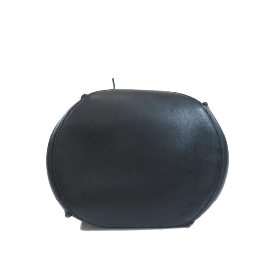 CELINE Shoulder Bag Calfskin black Big Bag Bucket Women Used Authentic