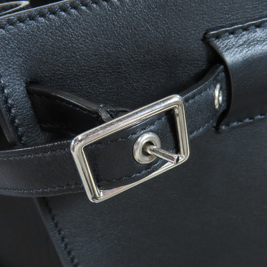 CELINE Shoulder Bag Calfskin black Big Bag Bucket Women Used Authentic