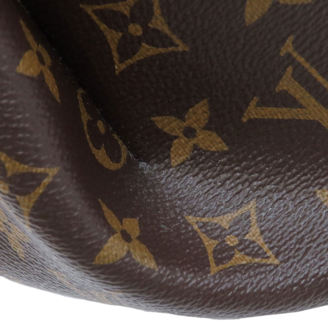 LOUIS VUITTON Handbag M44546 Monogram canvas Brown Rivory MM Monog Lamb Women Used Authentic