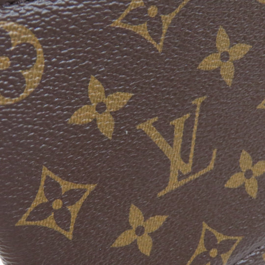 LOUIS VUITTON Handbag M44546 Monogram canvas Brown Rivory MM Monog Lamb Women Used Authentic