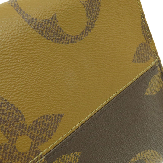 LOUIS VUITTON Tote Bag M44576 Monogram reverse Brown On the Go GM Giant Monogram