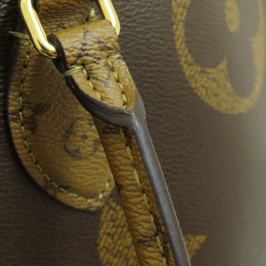 LOUIS VUITTON Tote Bag M44576 Monogram reverse Brown On the Go GM Giant Monogram