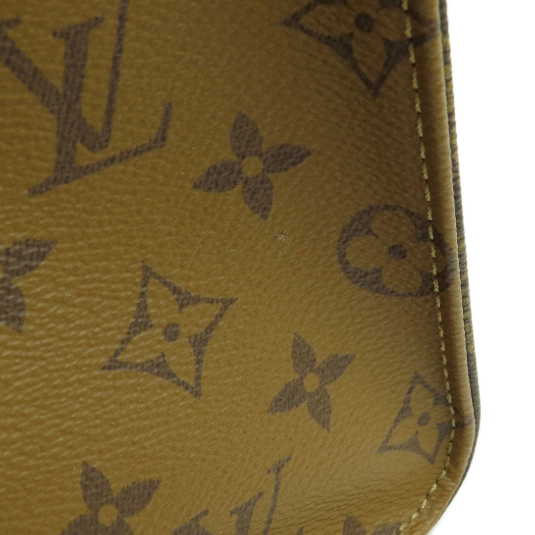 LOUIS VUITTON Tote Bag M44576 Monogram reverse Brown On the Go GM Giant Monogram