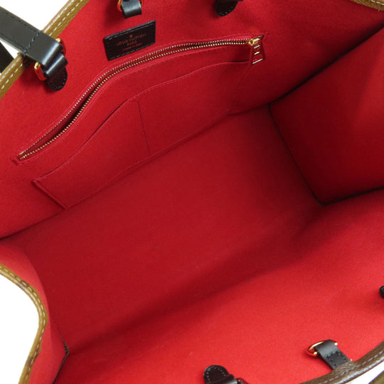 LOUIS VUITTON Tote Bag M44576 Monogram reverse Brown On the Go GM Giant Monogram