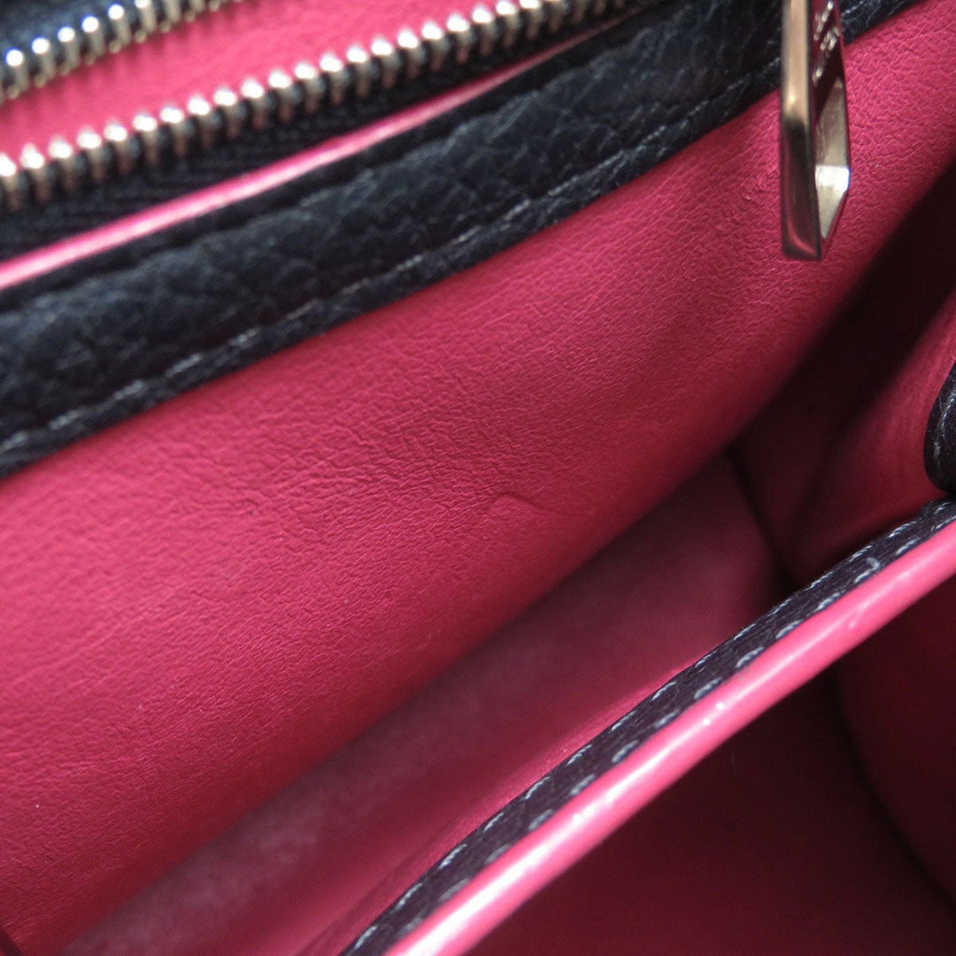 LOUIS VUITTON Handbag Ｍ94517 Taurillon Clemence Leather Navy Capsine BB