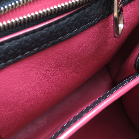LOUIS VUITTON Handbag Ｍ94517 Taurillon Clemence Leather Navy Capsine BB