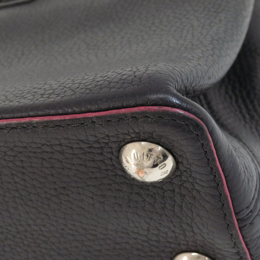 LOUIS VUITTON Handbag Ｍ94517 Taurillon Clemence Leather Navy Capsine BB