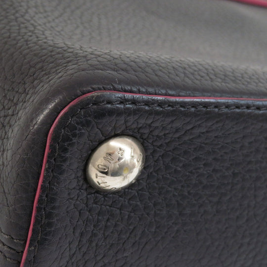 LOUIS VUITTON Handbag Ｍ94517 Taurillon Clemence Leather Navy Capsine BB