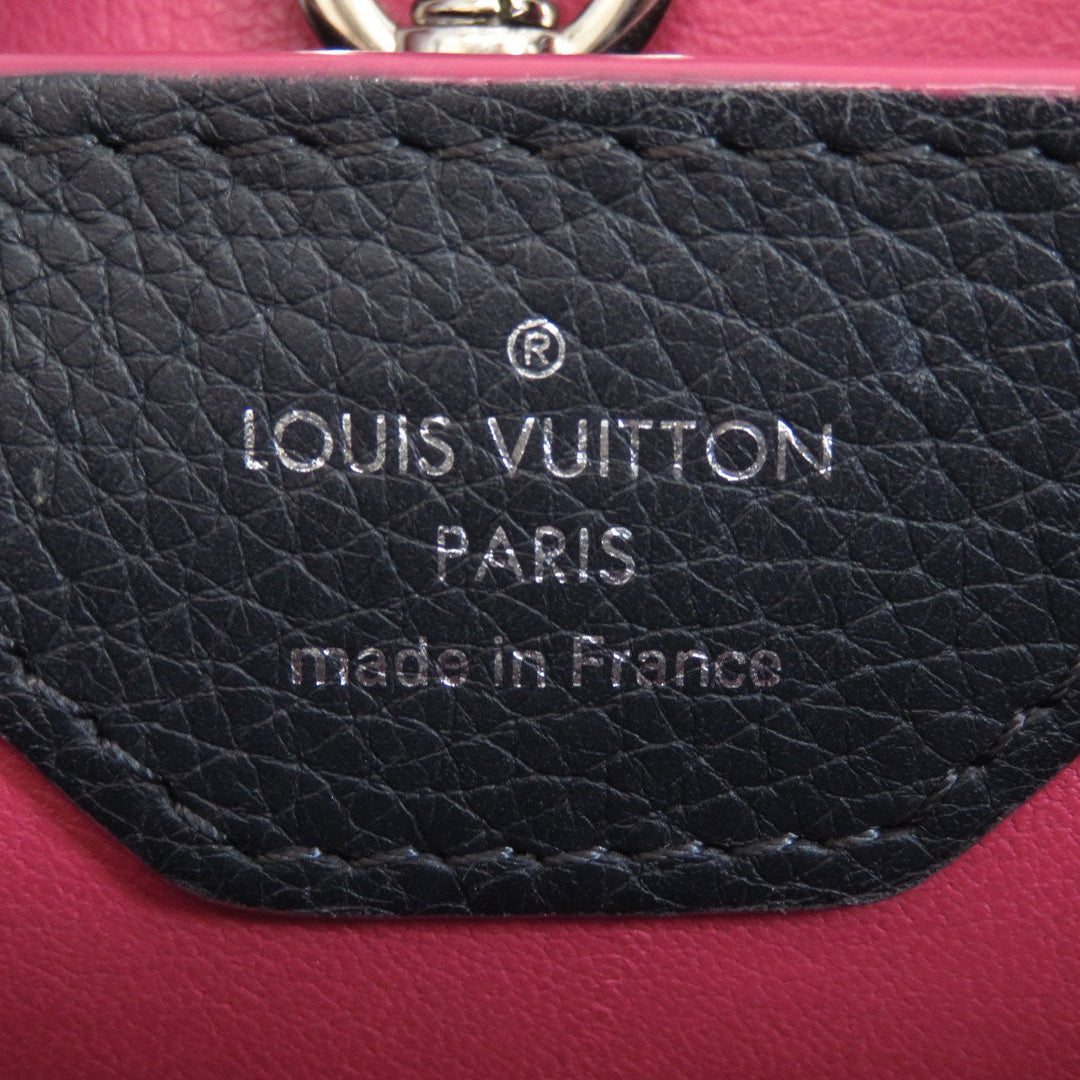 LOUIS VUITTON Handbag Ｍ94517 Taurillon Clemence Leather Navy Capsine BB
