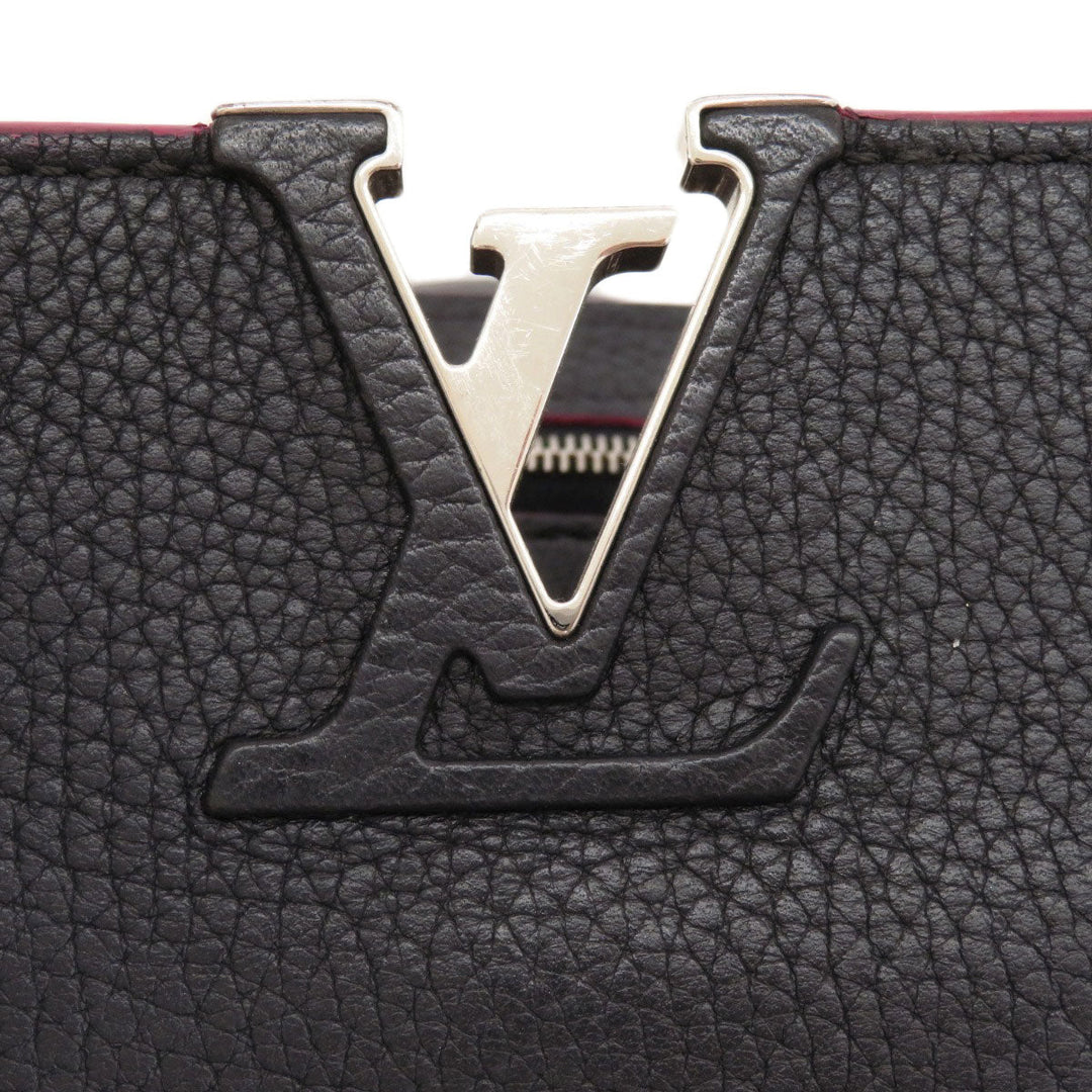 LOUIS VUITTON Handbag Ｍ94517 Taurillon Clemence Leather Navy Capsine BB