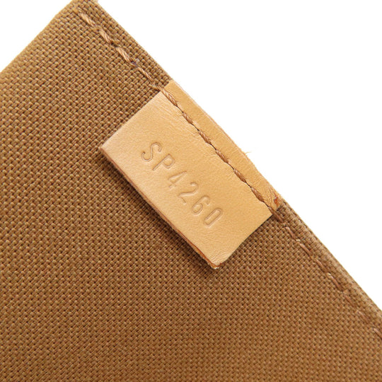 LOUIS VUITTON Handbag M69442 Monogram canvas Brown Petite Sac Plat Monogram Women Used Authentic