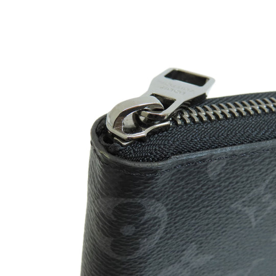 LOUIS VUITTON Long Wallet Purse M62295 Monogram Eclipse black Zippy wallet Vertical