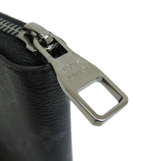LOUIS VUITTON Long Wallet Purse M62295 Monogram Eclipse black Zippy wallet Vertical