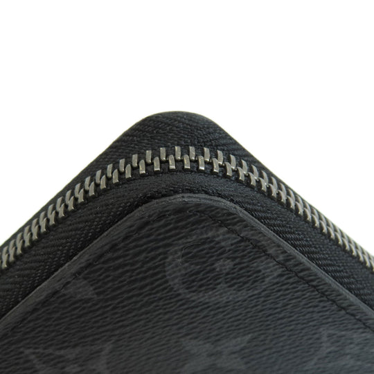 LOUIS VUITTON Long Wallet Purse M62295 Monogram Eclipse black Zippy wallet Vertical