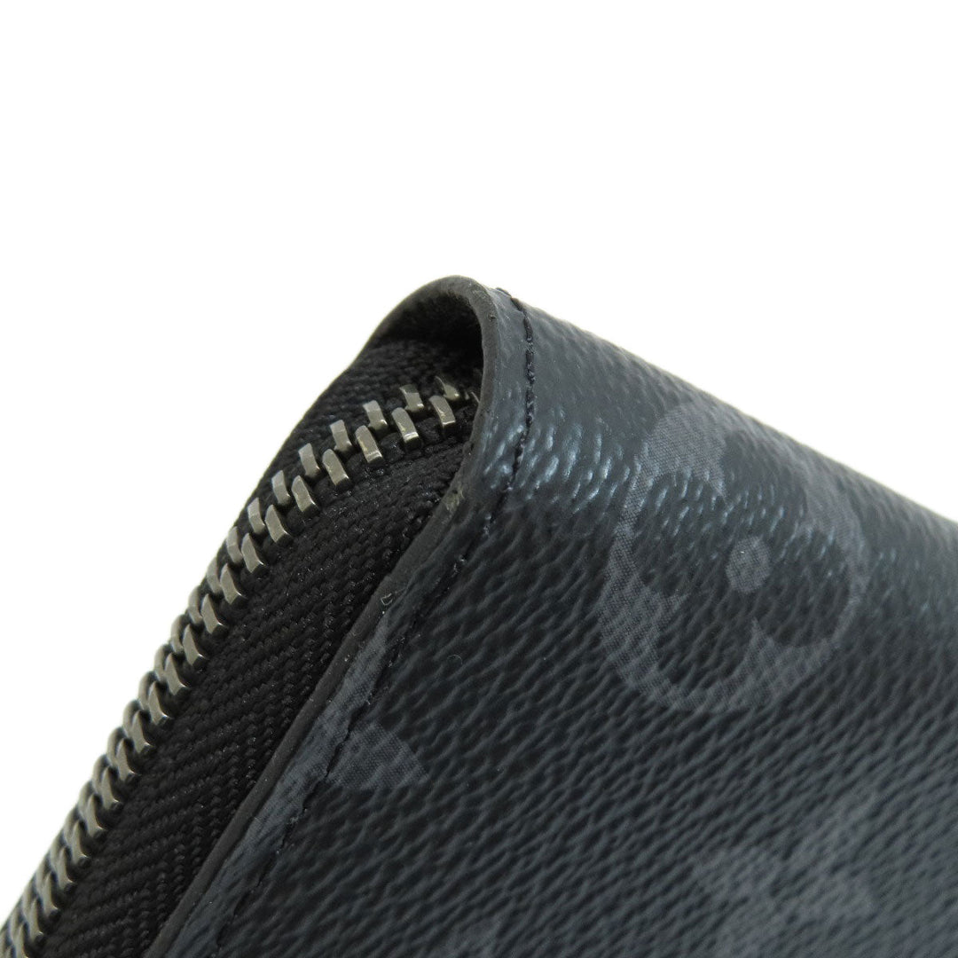 LOUIS VUITTON Long Wallet Purse M62295 Monogram Eclipse black Zippy wallet Vertical