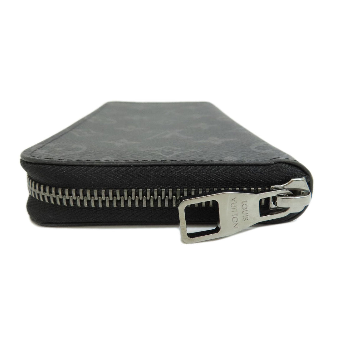 LOUIS VUITTON Long Wallet Purse M62295 Monogram Eclipse black Zippy wallet Vertical