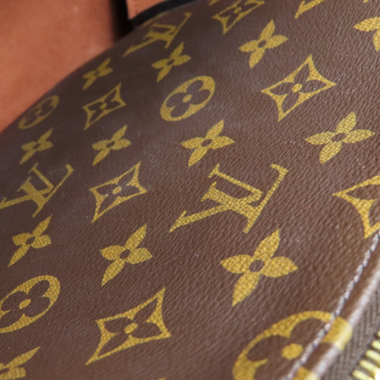LOUIS VUITTON Handbag M43770 Monogram canvas Brown Flower Tote Monogram