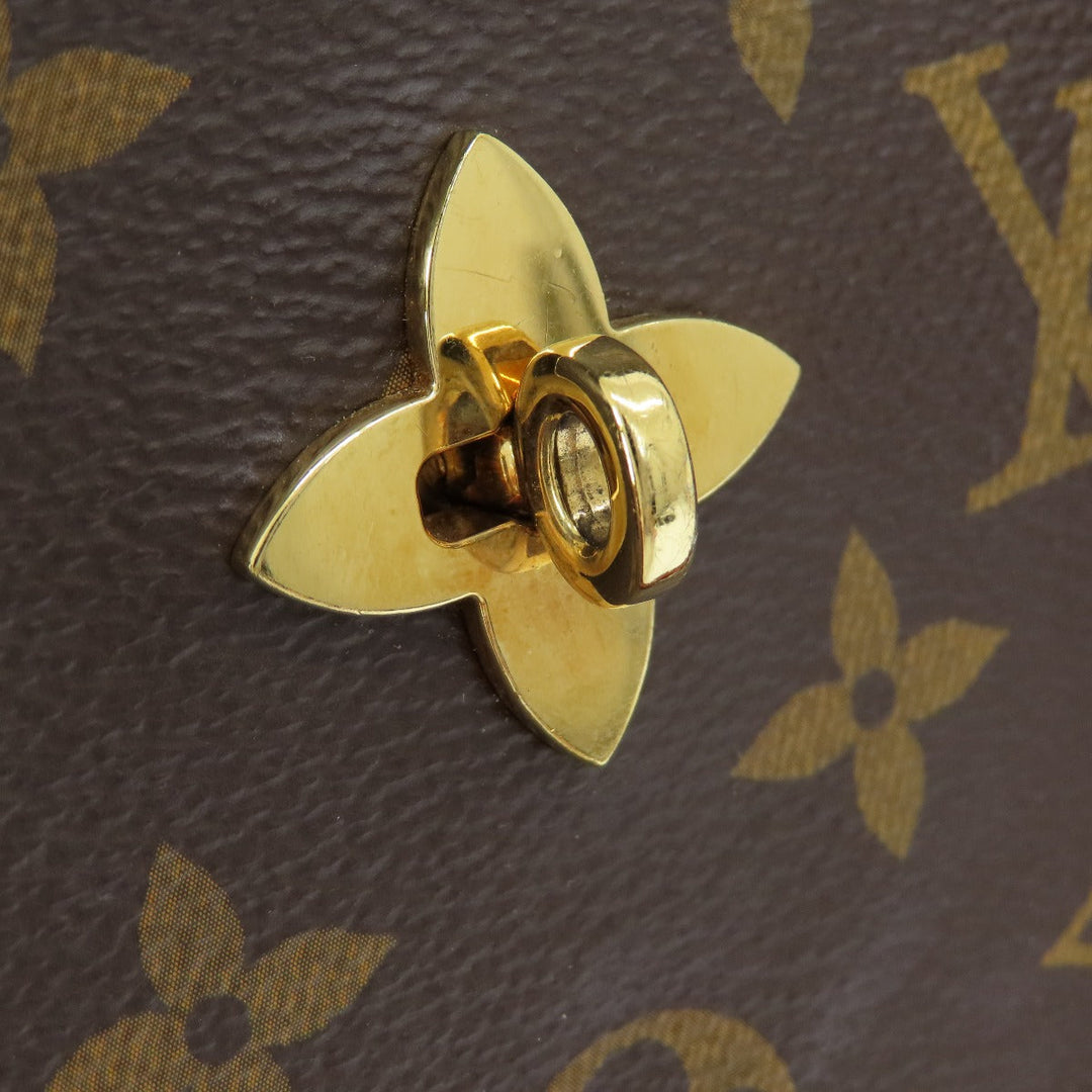 LOUIS VUITTON Handbag M43770 Monogram canvas Brown Flower Tote Monogram