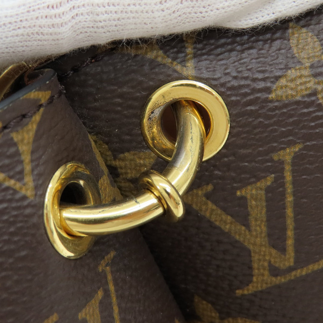 LOUIS VUITTON Handbag M43770 Monogram canvas Brown Flower Tote Monogram