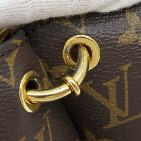 LOUIS VUITTON Handbag M43770 Monogram canvas Brown Flower Tote Monogram