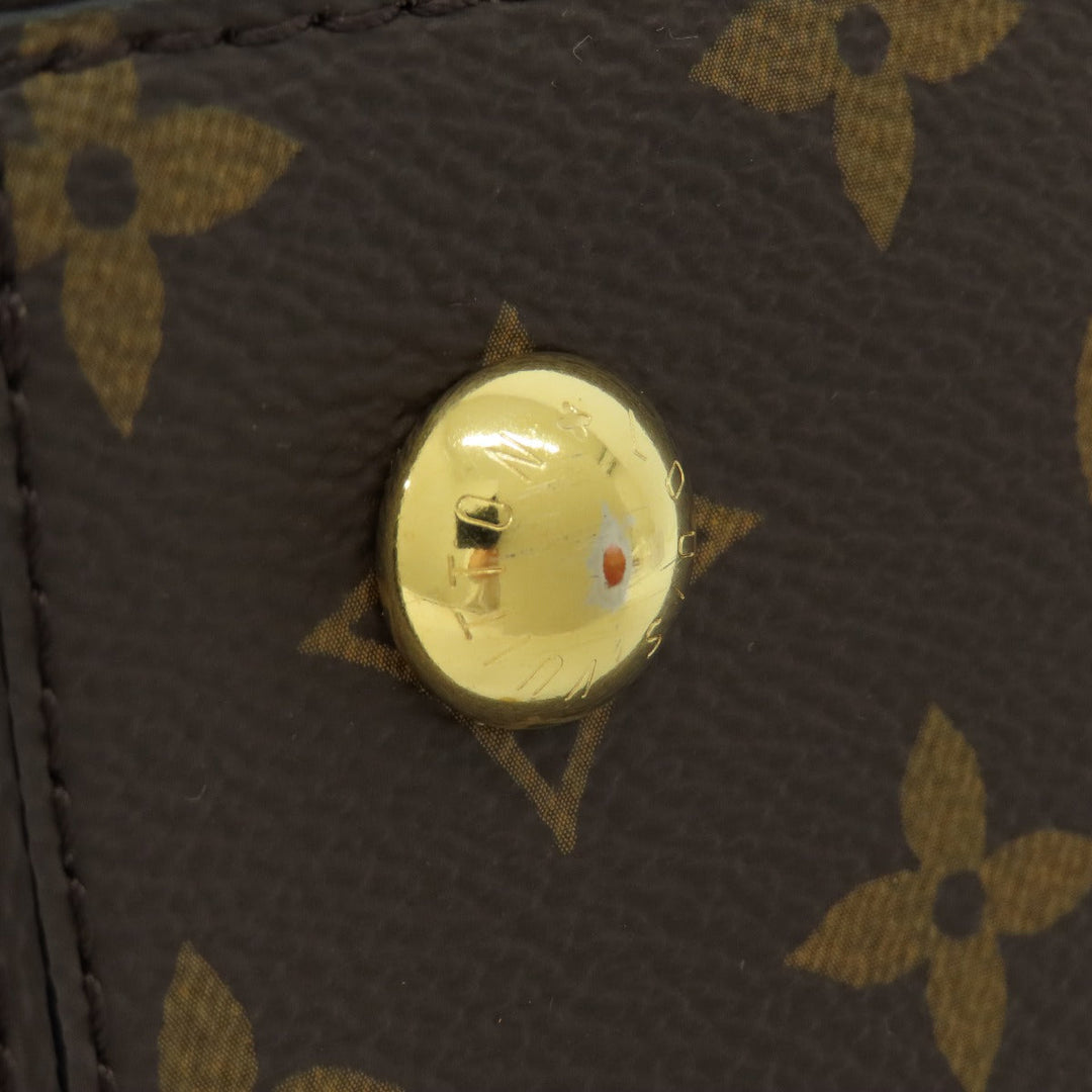 LOUIS VUITTON Handbag M43770 Monogram canvas Brown Flower Tote Monogram