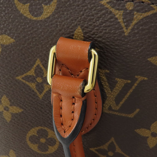 LOUIS VUITTON Handbag M43770 Monogram canvas Brown Flower Tote Monogram