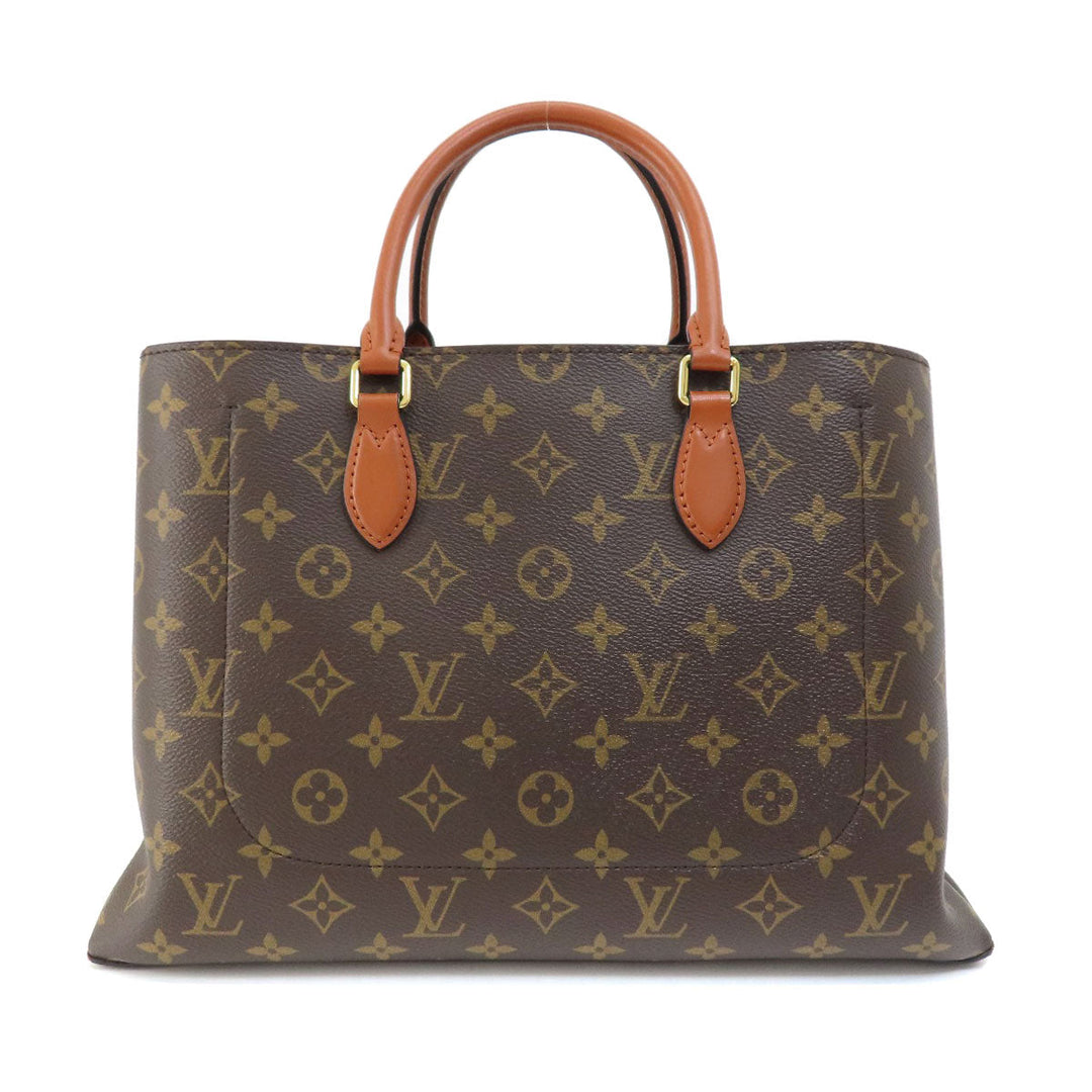 LOUIS VUITTON Handbag M43770 Monogram canvas Brown Flower Tote Monogram