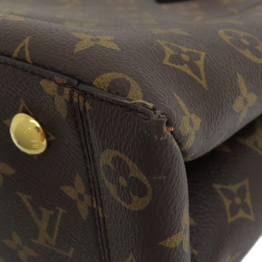 LOUIS VUITTON Handbag M43770 Monogram canvas Brown Flower Tote Monogram