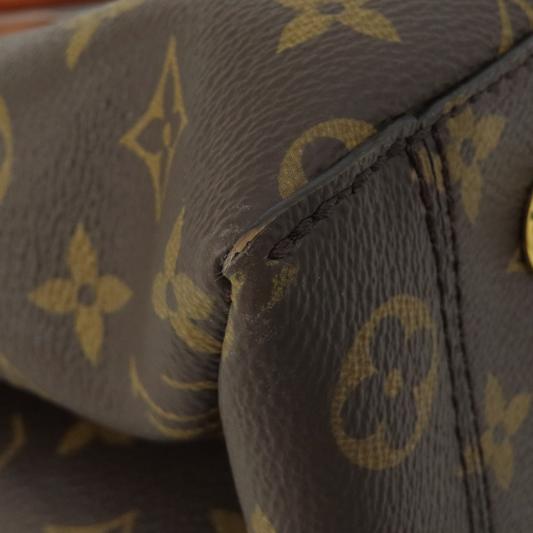 LOUIS VUITTON Handbag M43770 Monogram canvas Brown Flower Tote Monogram