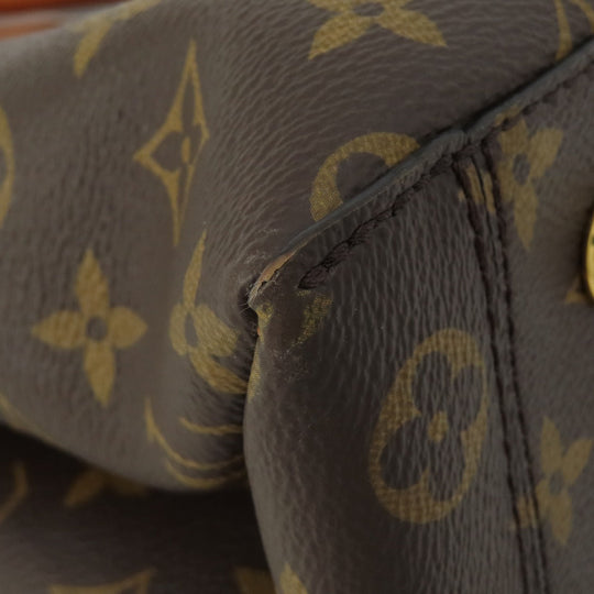 LOUIS VUITTON Handbag M43770 Monogram canvas Brown Flower Tote Monogram