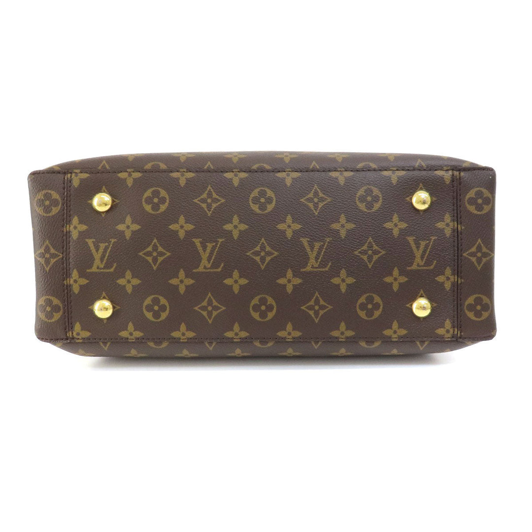 LOUIS VUITTON Handbag M43770 Monogram canvas Brown Flower Tote Monogram