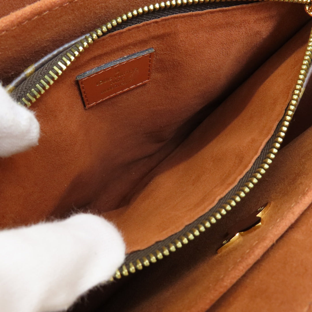 LOUIS VUITTON Handbag M43770 Monogram canvas Brown Flower Tote Monogram