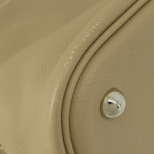 HERMES Handbag Epsom beige Bolide Relax 35 Beige SilverMetal