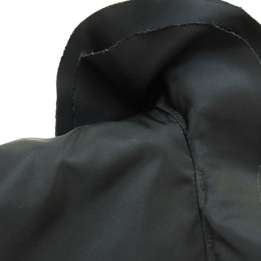 PRADA Handbag Nylon black Frill