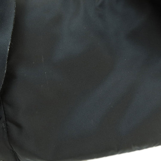 PRADA Handbag Nylon black Frill