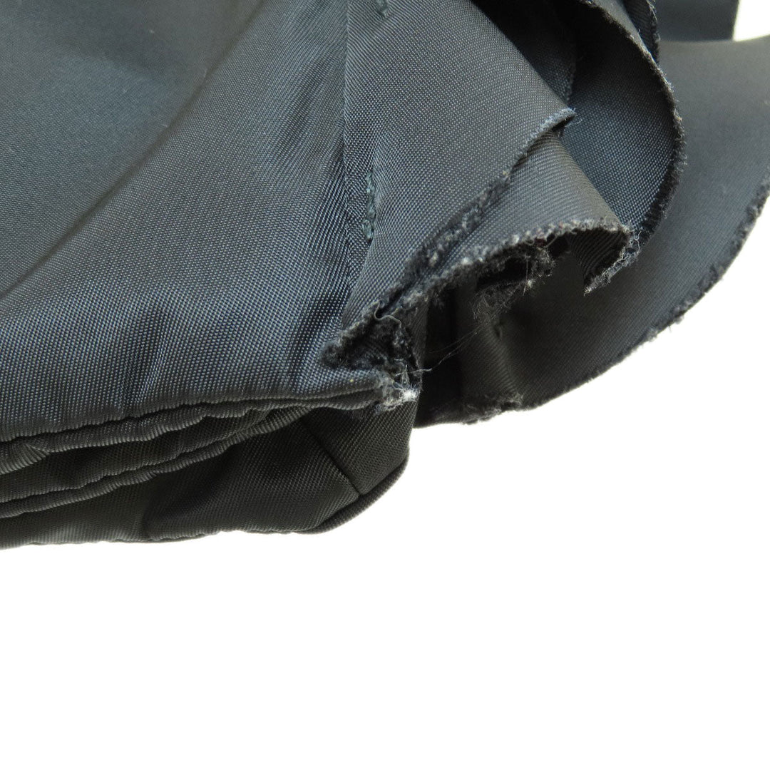 PRADA Handbag Nylon black Frill