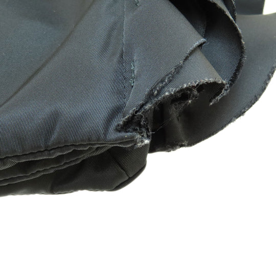 PRADA Handbag Nylon black Frill