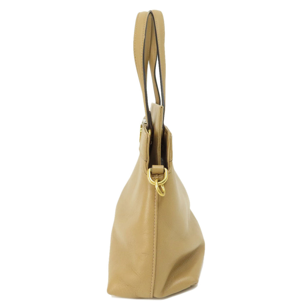 GUCCI Handbag 631663 leather Brown 2WAY