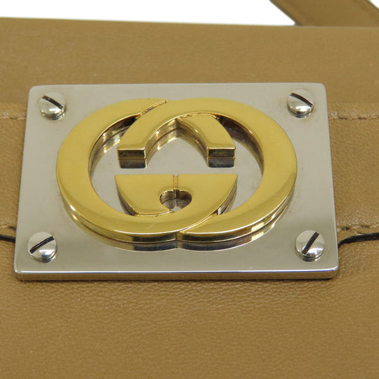 GUCCI Handbag 631663 leather Brown 2WAY