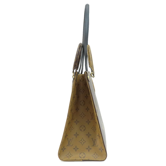 LOUIS VUITTON Tote Bag M45321 Monogram reverse Brown On the Go MM Monogram Giant Women Used Authentic