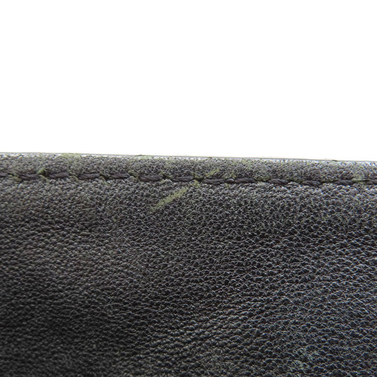 MICHAEL KORS Handbag leather black Zipper 2WAY Women Used Authentic