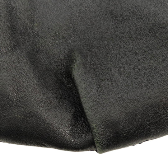 MICHAEL KORS Handbag leather black Zipper 2WAY Women Used Authentic