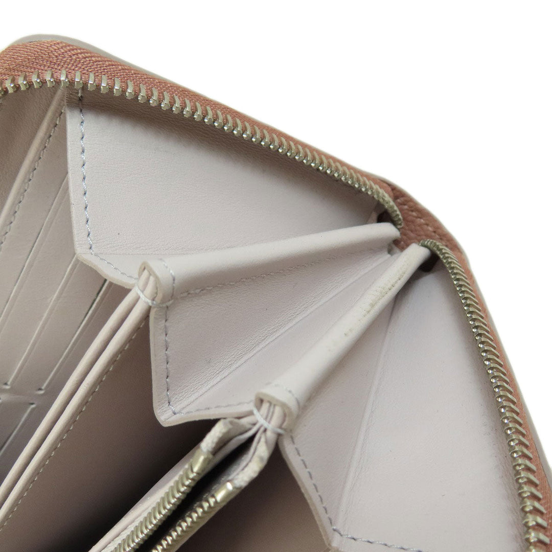 LOUIS VUITTON Long Wallet Purse M61868 Mahina leather pink Zippy Wallet Magnolia